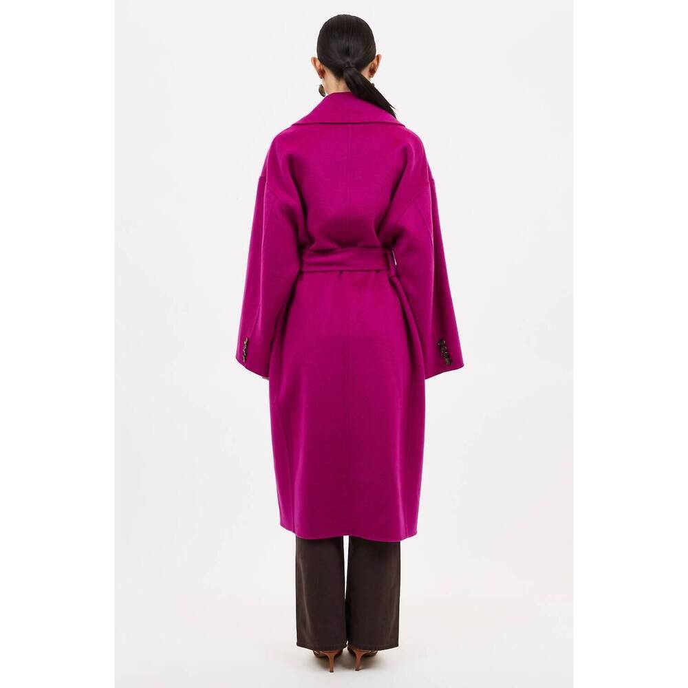 NEW ULLA JOHNSON brigitte coat in thistle - Picture 3 of 3